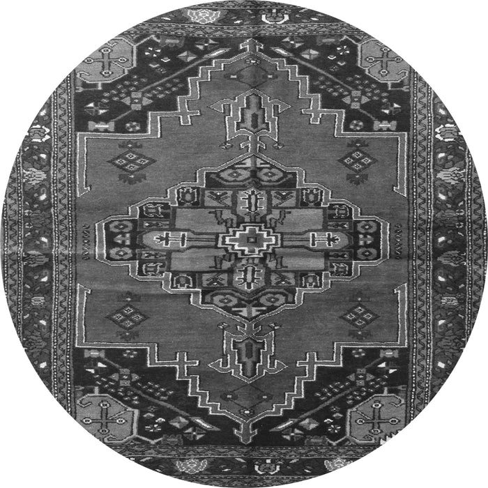 Square Persian Gray Traditional Rug, tr198gry