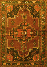 Persian Yellow Traditional Rug, tr198yw