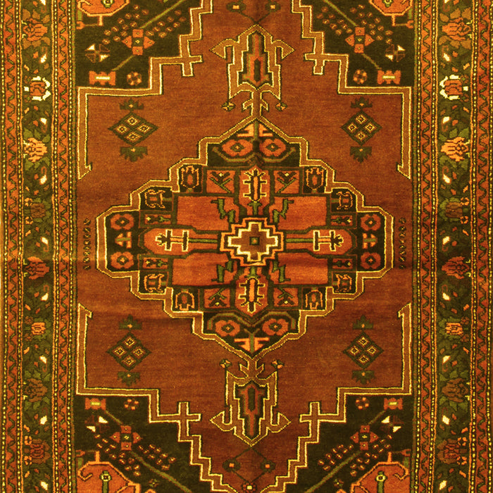 Persian Yellow Traditional Rug, tr198yw
