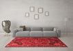 Traditional Red Washable Rugs