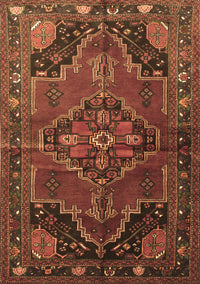 Persian Brown Traditional Rug, tr198brn