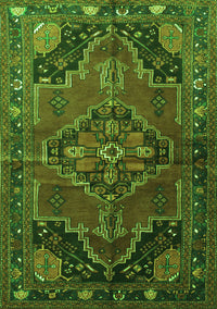 Persian Green Traditional Rug, tr198grn