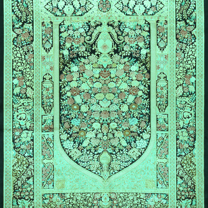 Persian Turquoise Traditional Rug, tr1990turq