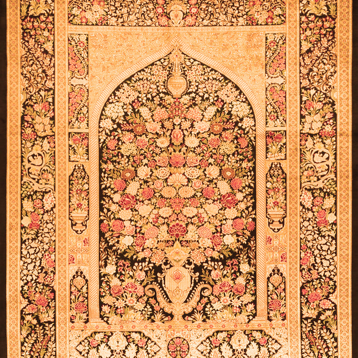 Persian Orange Traditional Rug, tr1990org