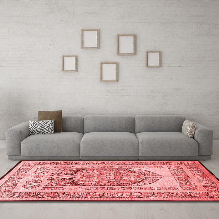 Traditional Red Washable Rugs