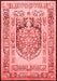 Persian Red Traditional Area Rugs