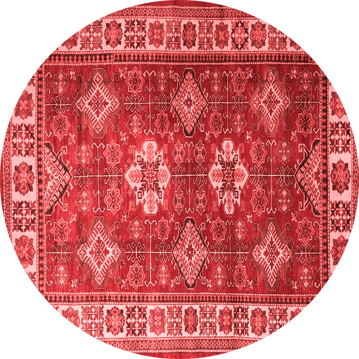 Machine Washable Persian Red Traditional Rug, wshtr1991red