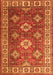 Serging Thickness of Machine Washable Persian Orange Traditional Area Rugs, wshtr1991org