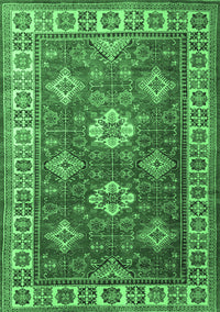 Persian Emerald Green Traditional Rug, tr1991emgrn