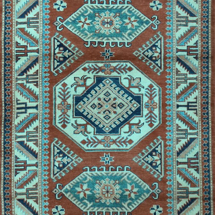 Machine Washable Persian Light Blue Traditional Rug, wshtr1992lblu
