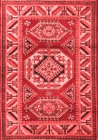 Persian Red Traditional Rug, tr1992red