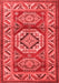 Persian Red Traditional Area Rugs
