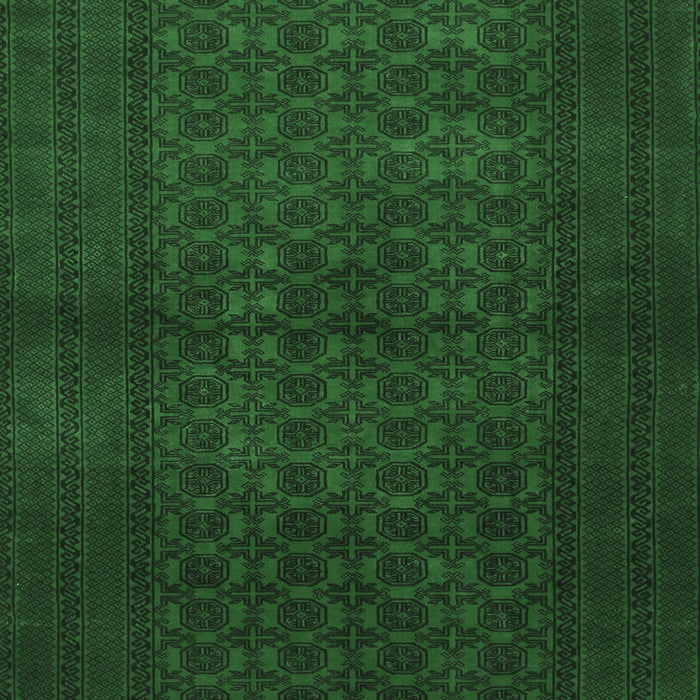 Machine Washable Persian Emerald Green Traditional Area Rugs, wshtr1993emgrn