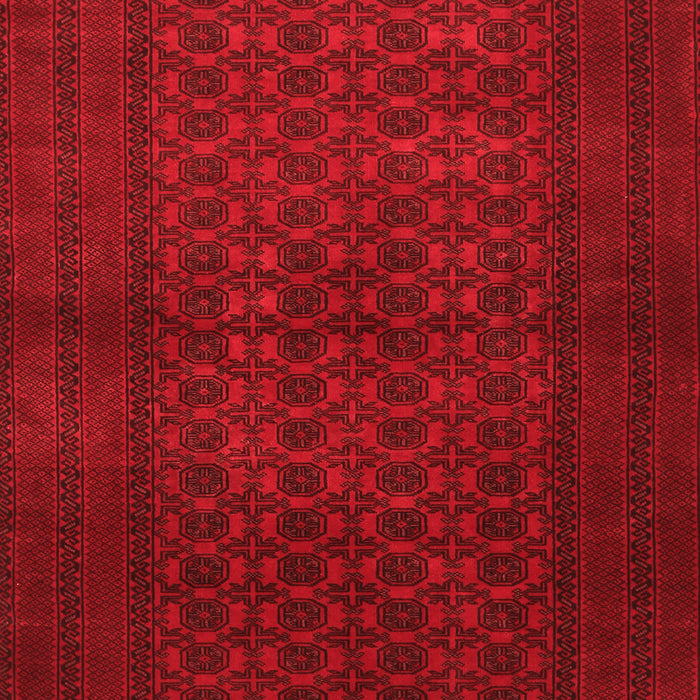 Machine Washable Persian Red Traditional Rug, wshtr1993red