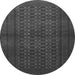Square Persian Gray Traditional Rug, tr1993gry