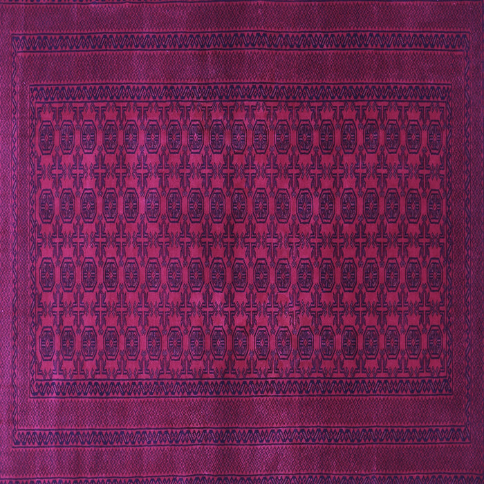 Square Persian Purple Traditional Rug, tr1993pur