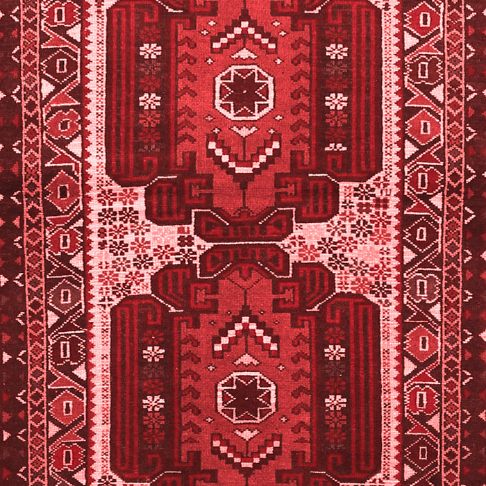 Machine Washable Persian Red Traditional Rug, wshtr1994red