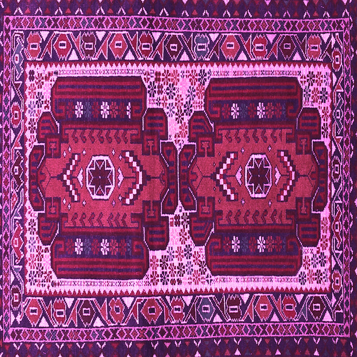 Square Persian Pink Traditional Rug, tr1994pnk