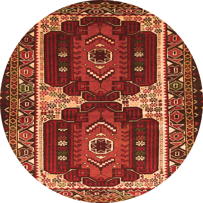 Machine Washable Persian Orange Traditional Area Rugs, wshtr1994org