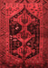 Persian Red Traditional Area Rugs