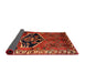 Sideview of Traditional Red Persian Rug, tr1997