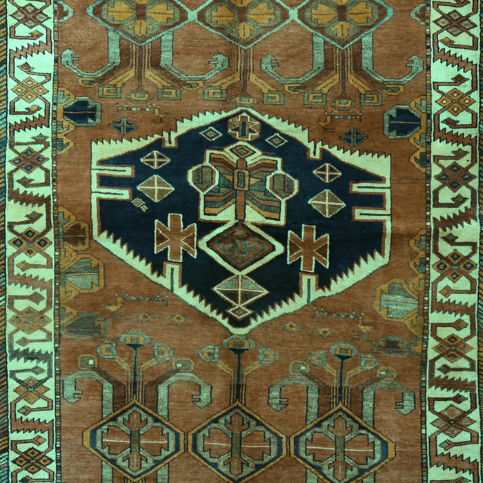 Machine Washable Persian Turquoise Traditional Area Rugs, wshtr1997turq