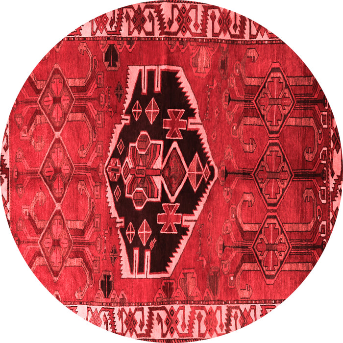 Machine Washable Persian Red Traditional Rug, wshtr1997red