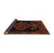 Sideview of Persian Brown Traditional Rug, tr1998brn