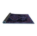 Sideview of Persian Blue Traditional Rug, tr1998blu