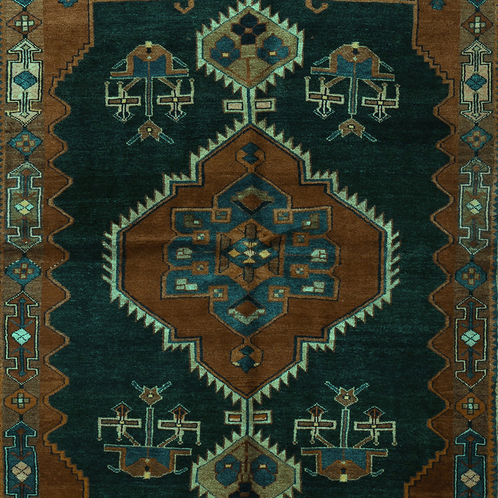 Persian Turquoise Traditional Rug, tr1998turq