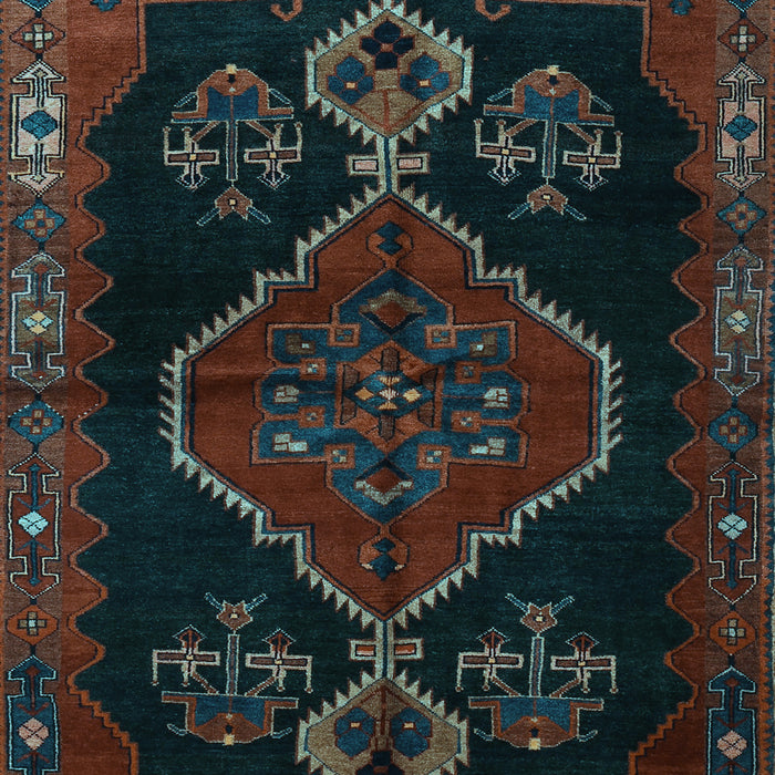 Machine Washable Persian Light Blue Traditional Rug, wshtr1998lblu