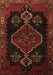 Machine Washable Persian Brown Traditional Rug, wshtr1998brn