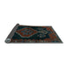 Sideview of Persian Light Blue Traditional Rug, tr1998lblu