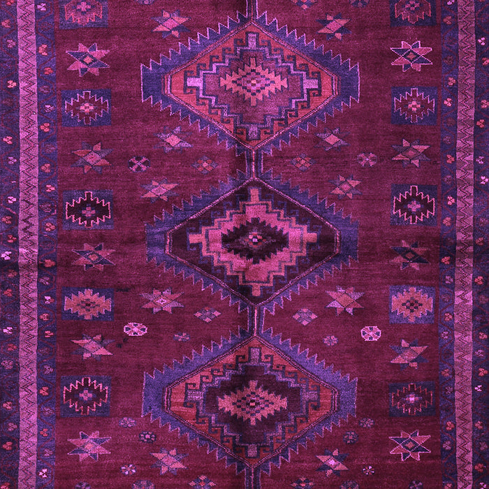 Machine Washable Persian Purple Traditional Area Rugs, wshtr1999pur