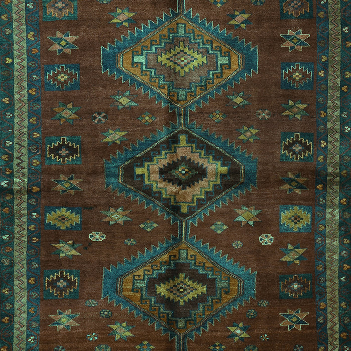 Machine Washable Persian Turquoise Traditional Area Rugs, wshtr1999turq