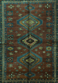 Persian Turquoise Traditional Rug, tr1999turq
