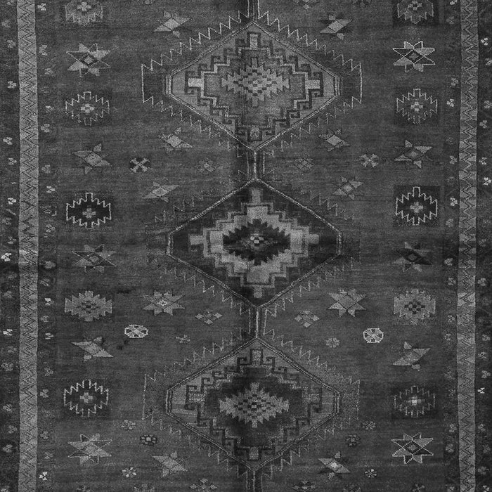 Serging Thickness of Machine Washable Persian Gray Traditional Rug, wshtr1999gry
