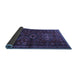 Sideview of Persian Blue Traditional Rug, tr1999blu