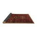 Sideview of Persian Brown Traditional Rug, tr1999brn