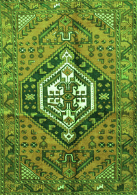 Persian Green Traditional Rug, tr199grn