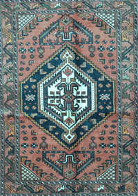 Persian Light Blue Traditional Rug, tr199lblu