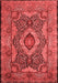 Medallion Red Traditional Area Rugs