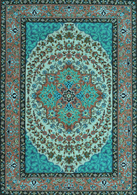 Persian Light Blue Traditional Rug, tr1lblu