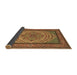 Sideview of Persian Brown Traditional Rug, tr1brn