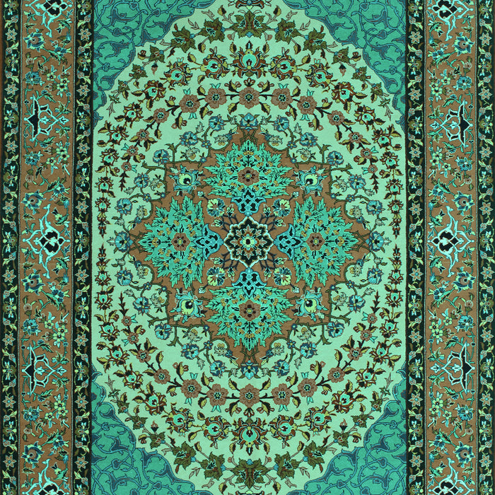 Persian Turquoise Traditional Rug, tr1turq