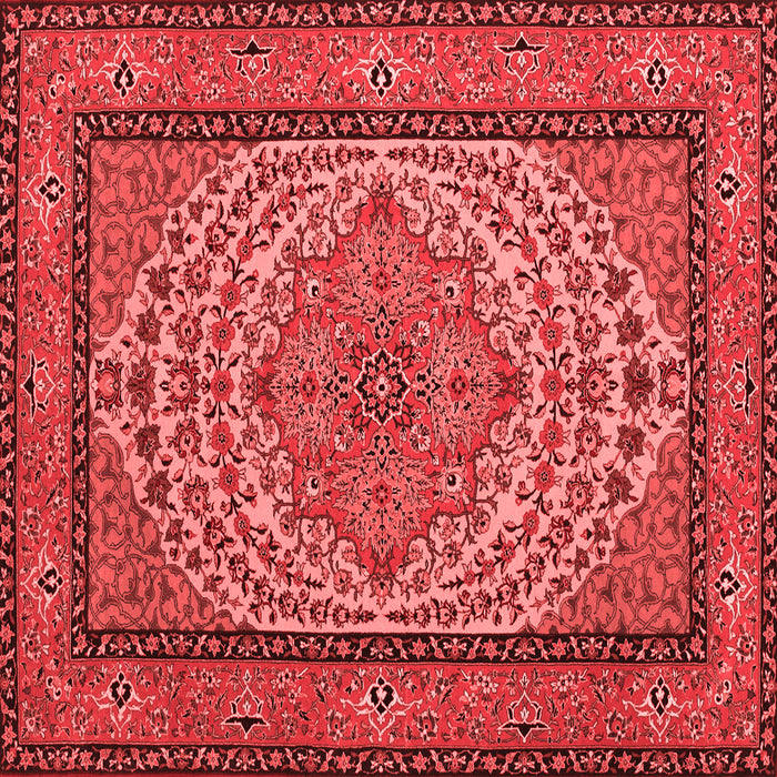 Machine Washable Persian Red Traditional Rug, wshtr1red