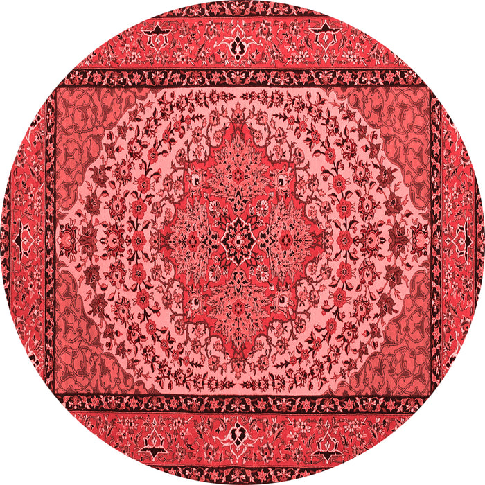 Machine Washable Persian Red Traditional Rug, wshtr1red