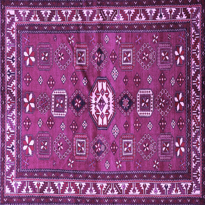 Square Persian Purple Traditional Rug, tr2000pur