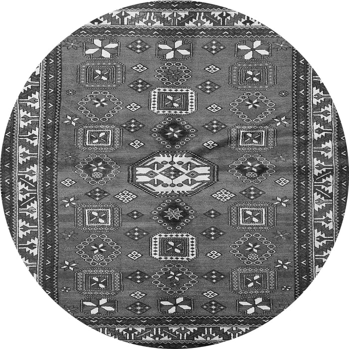 Square Persian Gray Traditional Rug, tr2000gry