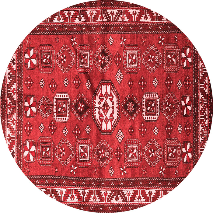 Machine Washable Persian Red Traditional Rug, wshtr2000red